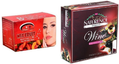 

Pink Root MIX FRUIT BLEACH 250G WITH NATURENCE WINE KIT 15G(Set of 2)
