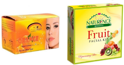 

Pink Root ORANGE BLEACH 250G WITH NATURENCE FRUIT KIT 15G(Set of 2)