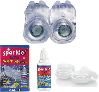 

Sparkle Eye Nature Green Monthly Contact Lens(0, Nature Green, Pack of 1)