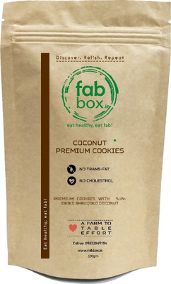 

FabBox Coconut Premium Cookies(100 g)