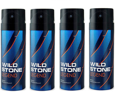 

Wild Stone LEGEND DEODORANT 150 ML Deodorant Spray - For Men(150 ml, Pack of 4)