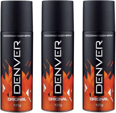 

Denver ORIGENALE COMBO PACK Body Spray - For Men(495 ml, Pack of 3)