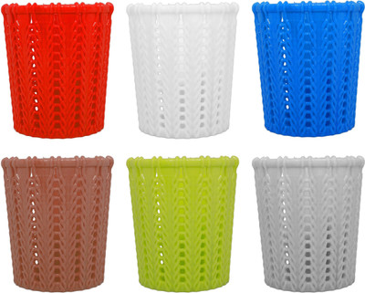 

BOXO 1 Compartments Plastic Pen Stand(Multicolor)