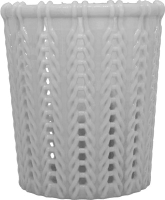

AASA 1 Compartments plastic pen stand(Grey)