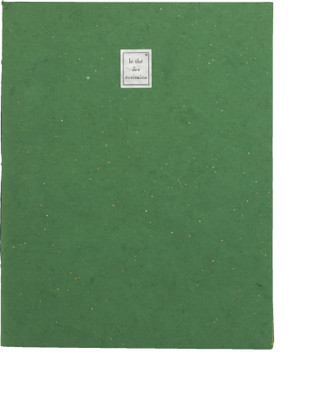 DI-KRAFT A5 Diary(Handcrafted Paper Diary, Green)