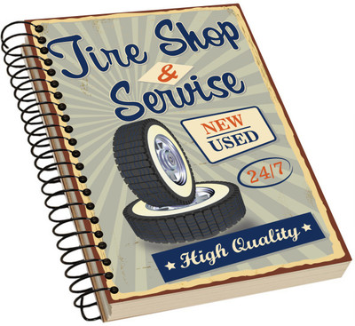 

Her Rang A5 Notebook(Vintage Acrylic Notebook, Multicolor)
