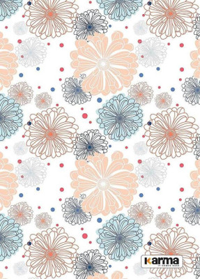 

Aadarsh Regular Note Book(Karma, Flora Print, Pack of 6)