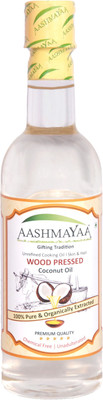 

Aashmayaa Wood/Cold Pressed Coconut Oil Plastic Bottle(1 L)