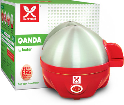 

Happylivo Qanda – Egg Boiler (Metal) Egg Cooker(7 Eggs)