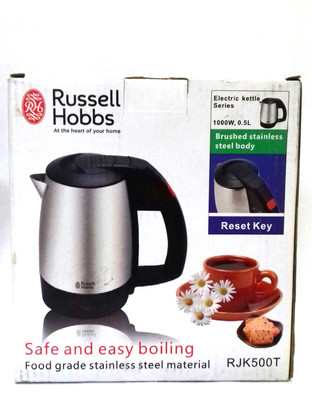

Russell Hobbs RJK500T Electric Kettle(0.5 L, Black)