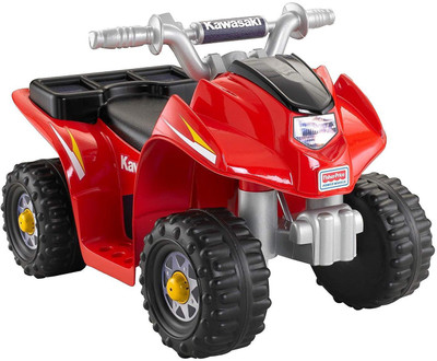 

Khelkhilonenx Kawasaki Lil’ Quad Scooter Battery Operated Ride On(Red), Pink