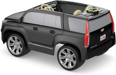 Khelkhilonenx Cadillac Escalade Car Battery Operated Ride On(Black), Pink
