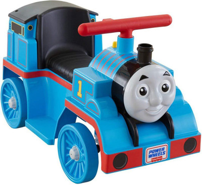 

Khelkhilonenx Thomas & Friends, Thomas Train with Track Cart Battery Operated Ride On(Blue)