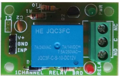 

vedamrit Single Channel 12V Relay Board Electronic Components Electronic Hobby Kit