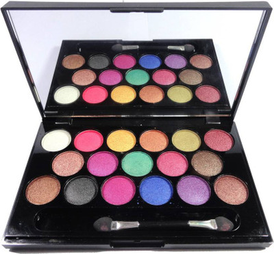 

Glam 21 17 Color Eyeshadow Pallette 38 g(Black)