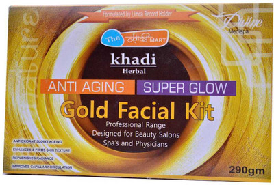 

khadi mart Gold Facial Kit 410 g(Set of 2)