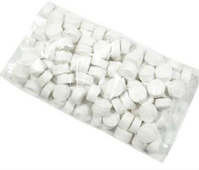 Shrih Magic Coin Tablet Tissue Napkin (White) - 100 Pcs(Pack of 100)