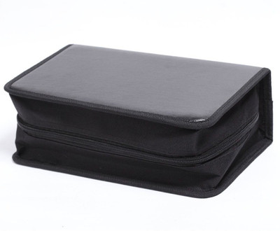 

ELectrobot PU leather poly bag(Set Of 1, Black)