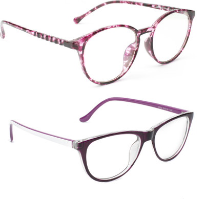 

Three Shades Full Rim Cat-eyed Frame(52 mm