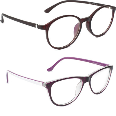 

Three Shades Full Rim Cat-eyed Frame(52 mm