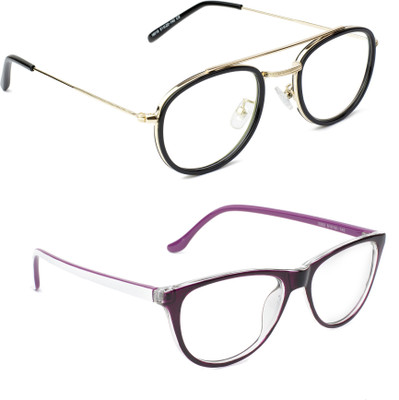 

Three Shades Full Rim Cat-eyed Frame(52 mm