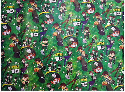 

EKAN Gift Wrapping Paper Rolls Pack 30 Pcs Wrapping Paper, Multicolor NA plastic holographic metallic paper Gift Wrapper(Green)