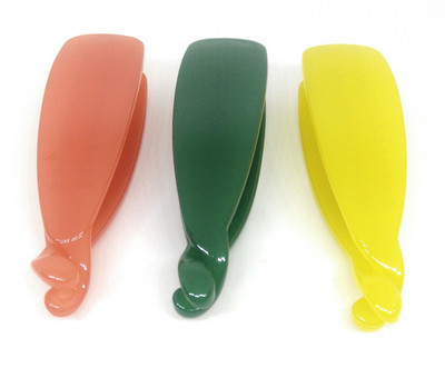 

Khubsurat Premium Banana Clip / Banana Claw Clip, Set of 3 Pieces of 3 Colors, Smooth Touch Feel, Length 11 Centimeters Banana Clip, Hair Clip(Multicolor)