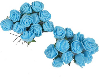 

Garg Traders Rose pin Hair Clip, Hair Pin, Bun Clip(Red, Blue, Multicolor)