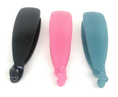 

Khubsurat Premium Banana Clip / Banana Claw Clip, Set of 3 Pieces of 3 Colors, Smooth Touch Feel, Length 11 Centimeters Banana Clip, Hair Clip(Multicolor)
