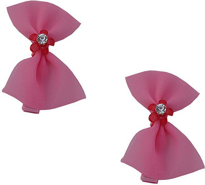 

Trendeela.com Feriha Pink Pair Of Bow Hair Clip(Pink)