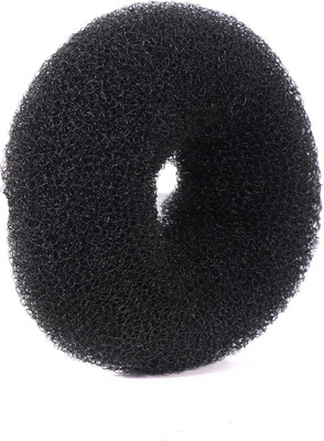 HONBON Hair Puff Up Volumizer Bun Donut Puff Make Bun(Black)