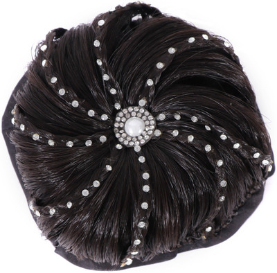 

HONBON Artificial Juda Hair Bun(Black)