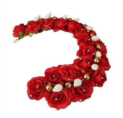 

INAAYA Artificial Hair Gajra For Women And Girls Wedding Use Hair Accessory Set(Multicolor)