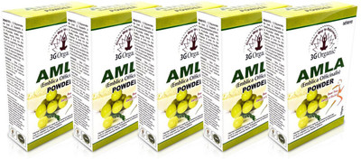 

3G Organic Amla 100% Organic Hair Pack to Prevent Hair Fall Combo Kit 200 Gms(500 g)
