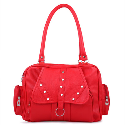 

Shokeen Collection Messenger Bag(Red)