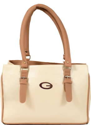 

Beets Collection Hand-held Bag(Beige)