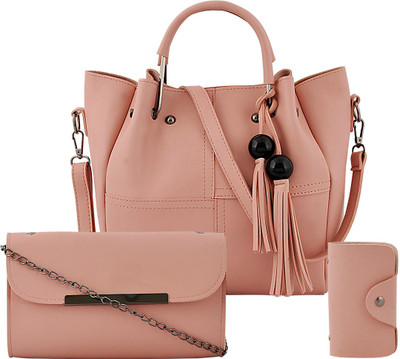 Mark & Keith Messenger Bag(Pink)