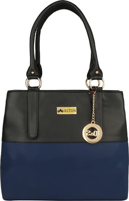 

ALTON Hand-held Bag(Blue, White, Black), Black;blue;white
