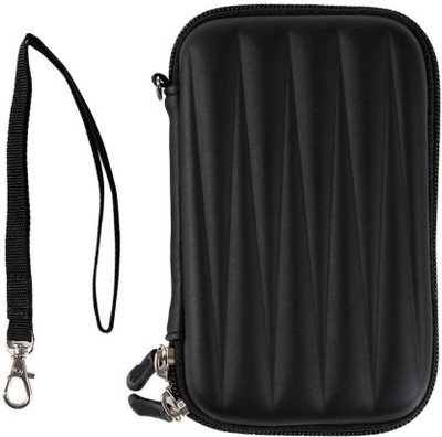 

360Mart Wave Pattern Hard Disk Case Cover 2.5 External Hard Disk Enclosure(For 2.5 Inch External Hard Disk, Black)