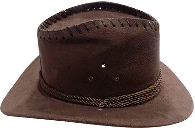EKAN fedora hat(Brown, Pack of 1)