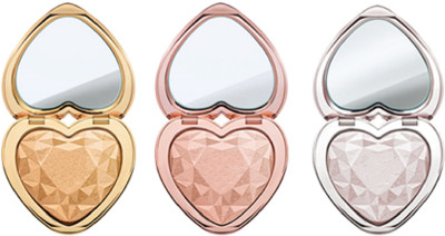 lujo heart highlighter Highlighter(3 colours)