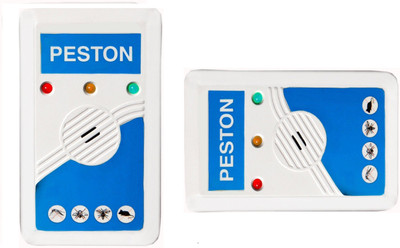

SLICETER Peston Ultrasonic Pest Repeller Device WITH 3 Light Indicator Pack of 2(Pack of 2)