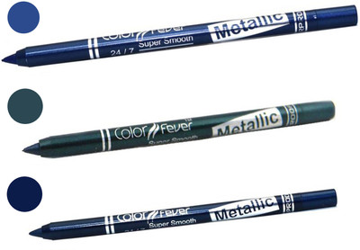 

Color Fever shocking color kajal(navy blue, dark green, party blue)