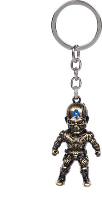 Fantastiqo Marvel Avengers Captain America Metal Figure Key Chain