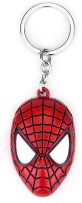 NeoTask Spiderman Mask Metal Key Chain