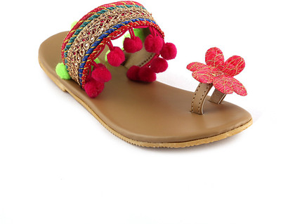 

Chiu Girls Slip-on Flats(Red