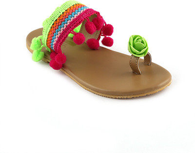 

Chiu Girls Slip-on Flats(Green