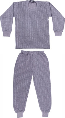 

Belmarsh Top - Pyjama Set For Boys(Grey, Pack of 2, Dark grey