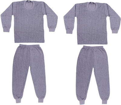

Belmarsh Top - Pyjama Set For Boys(Grey, Pack of 4, Dark grey