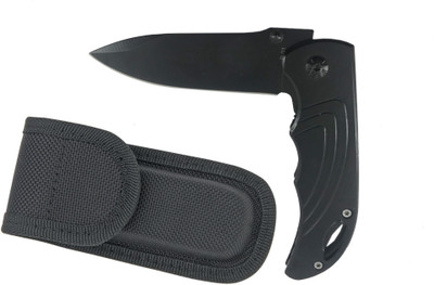 

Paradigm Pictures Spring Opening Pocket Knife For Camping Hiking Survival Fruits Pocket Knife Pocket Knife(Black)